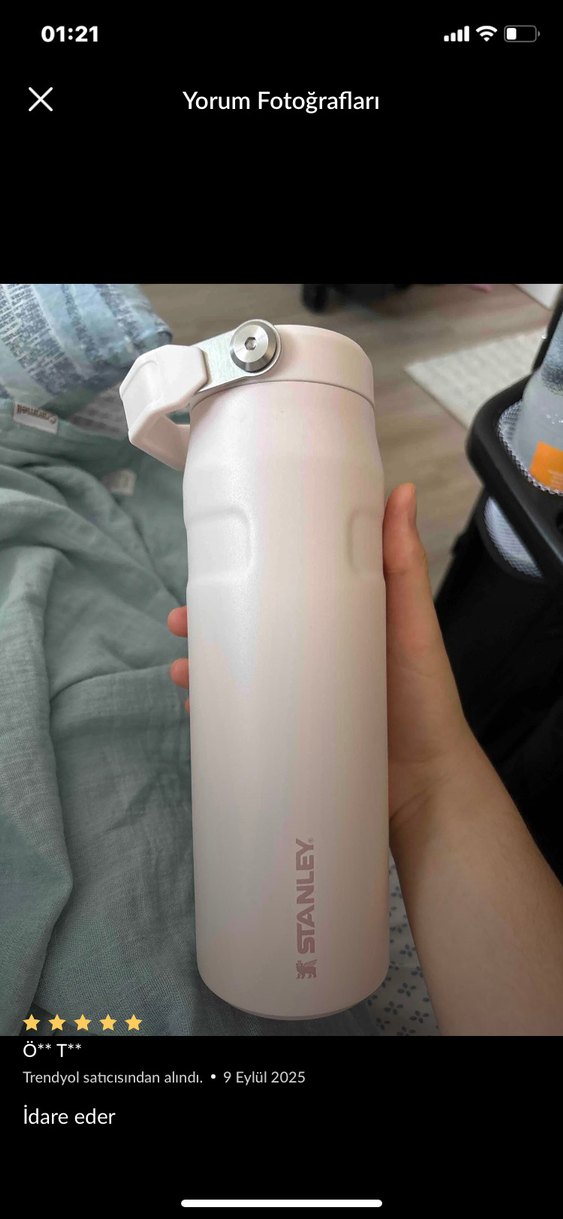 Pastel Pembe Stanley Termos Matara - Görsel 4