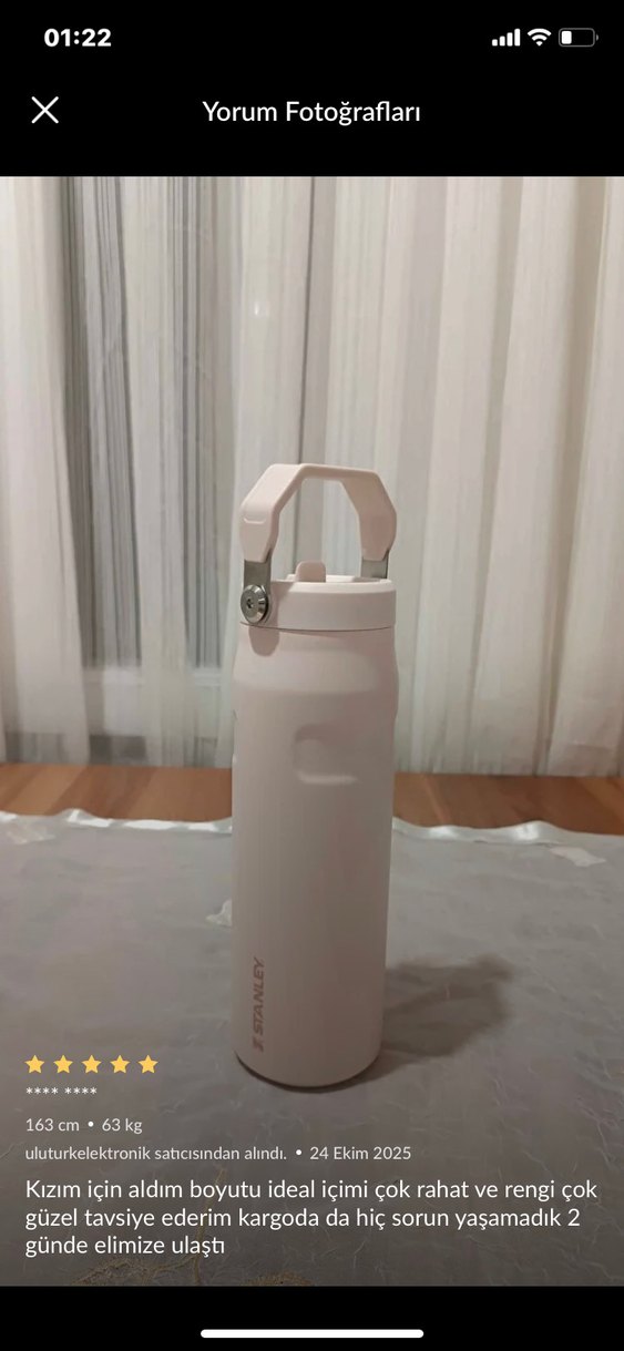 Pastel Pembe Stanley Termos Matara - Görsel 3