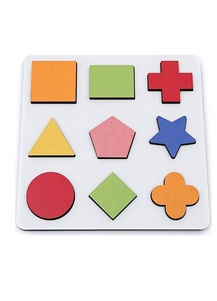 AHŞAP EŞLEŞTİRMELİ PUZZLE