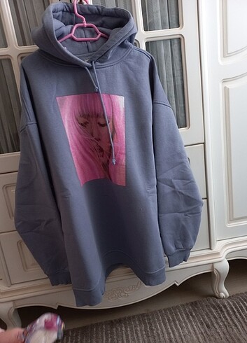 Kadın oversize sweatshirt