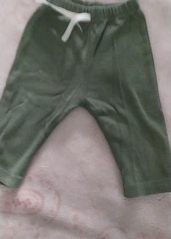 Kız Çocuk Gri Pamuklu Rahat Kesim Tayt - Görsel 5