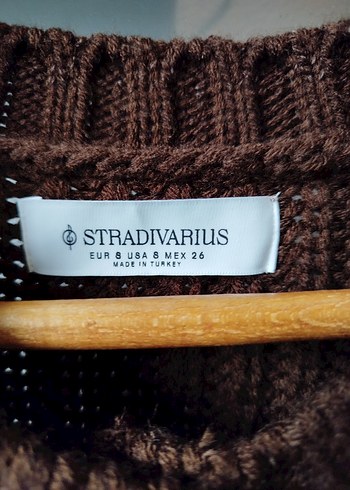s Beden Stradivarius Örgü Kadın Hırka