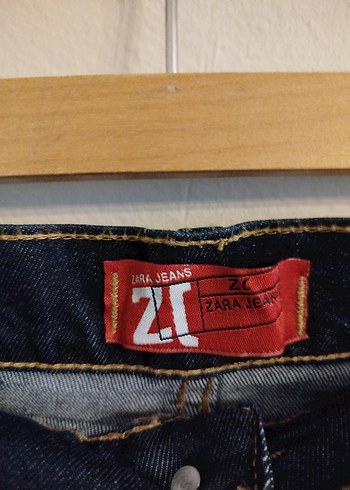 Zara Mini Denim Etek - Görsel 3