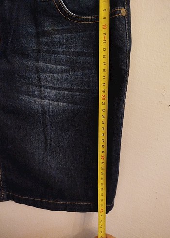 Zara Mini Denim Etek - Görsel 5
