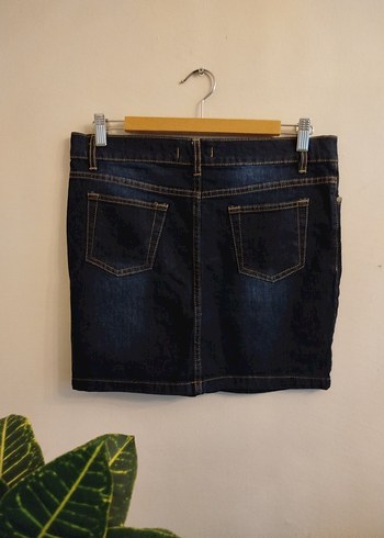 Zara Mini Denim Etek - Görsel 2