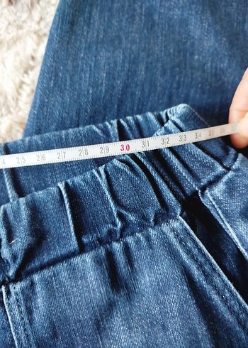 Yargıcı denim jogger Pantolon - Görsel 6