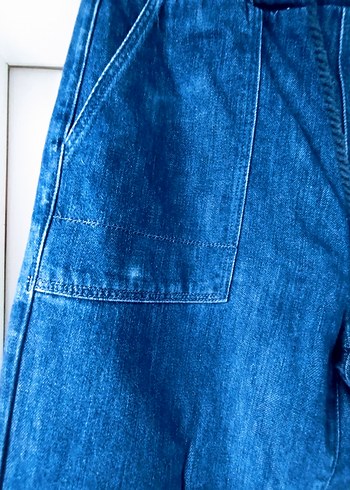 Yargıcı denim jogger Pantolon - Görsel 9