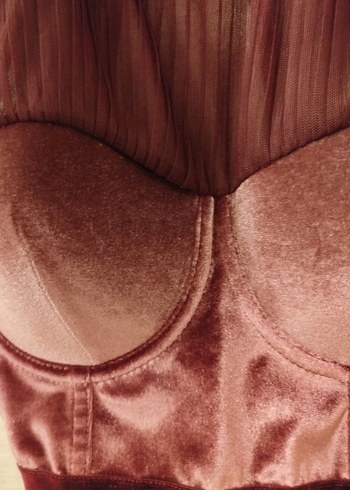 Penti Bordo plise tül detaylı bralet, Büstiyer - Görsel 7