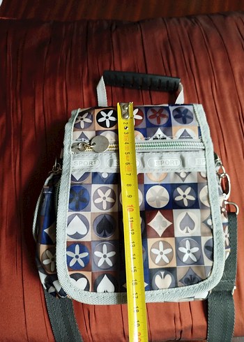 Sports marka Desenli Çapraz Çanta - Görsel 4