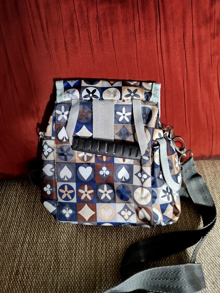 Sports marka Desenli Çapraz Çanta - Görsel 2