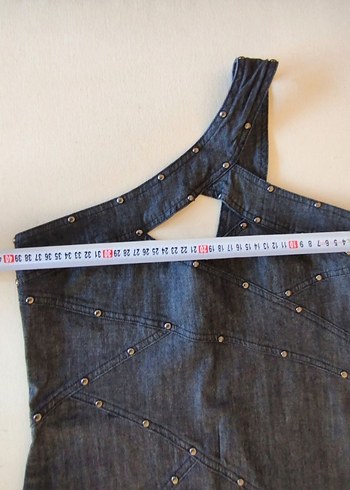 Tally Weijl Jean Elbise - Görsel 4