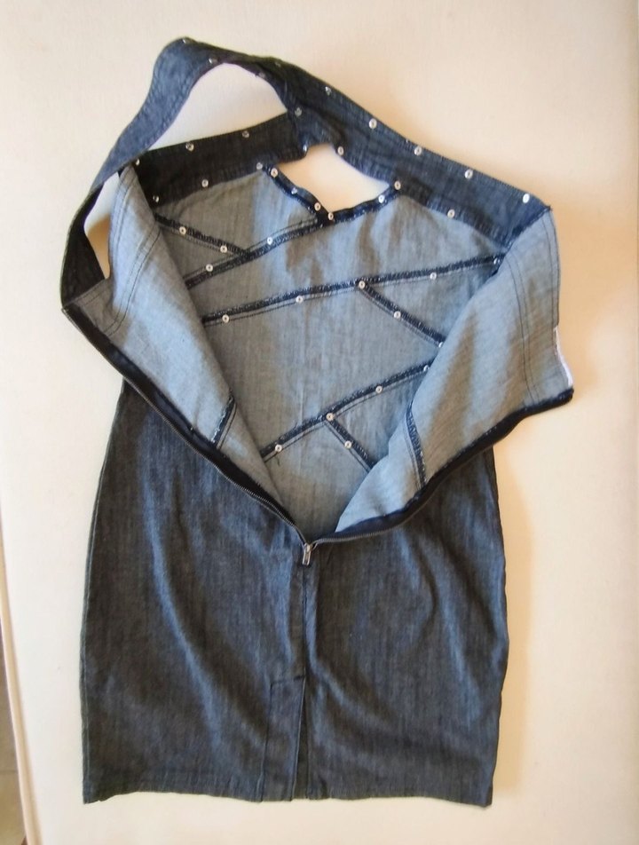 Tally Weijl Jean Elbise - Görsel 5