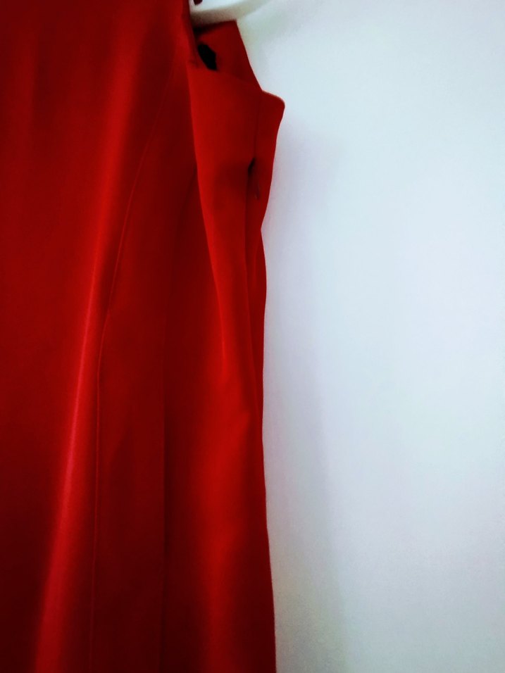 Sweet Kırmızı Midi Elbise - Görsel 4