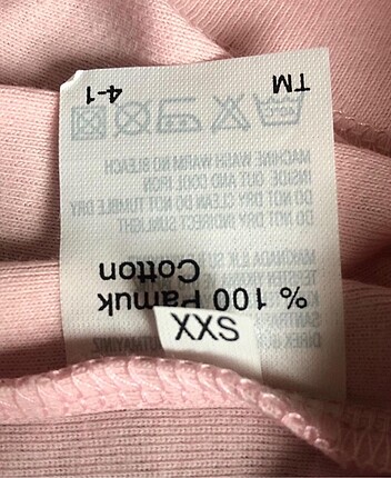 24-36 Ay Beden pembe Renk Benetton tshirt