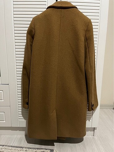 xs Beden camel Renk Zara kaşe kaban