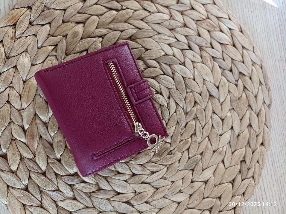 Benetton #benetton cüzdan #bordo cüzdan # - Görsel 2
