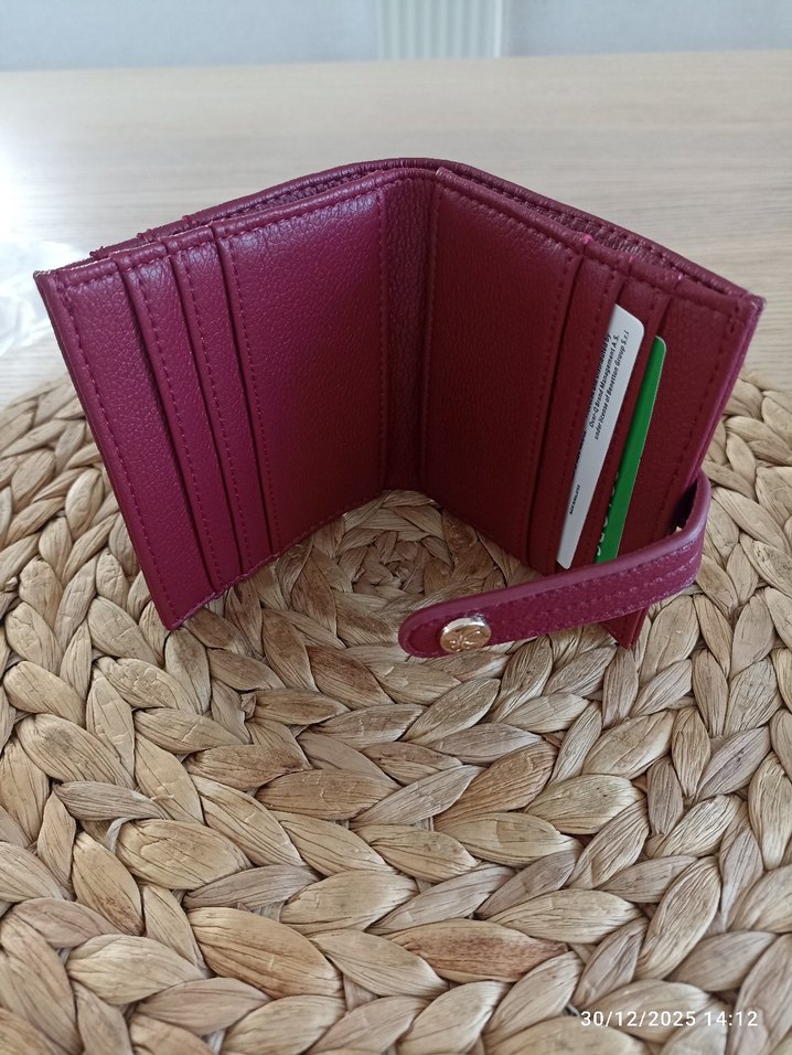 Benetton #benetton cüzdan #bordo cüzdan # - Görsel 4