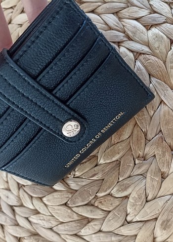 United Colors of Benetton Düğmeli Kadın Cüzdanı - Görsel 3