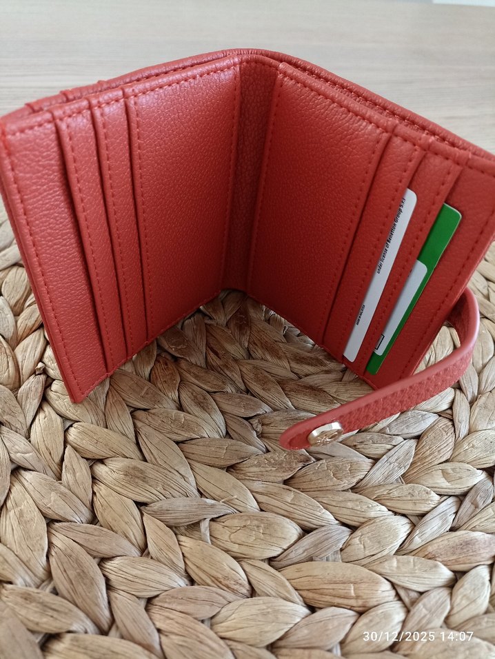 turuncu cüzdan #benetton turuncu cüzdan # - Görsel 3