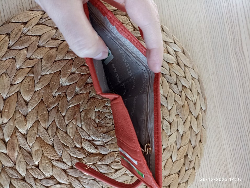 turuncu cüzdan #benetton turuncu cüzdan # - Görsel 4