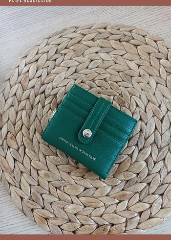 Yeşil Benetton Kadın Cüzdan#benetton cüzdan # - Görsel 2