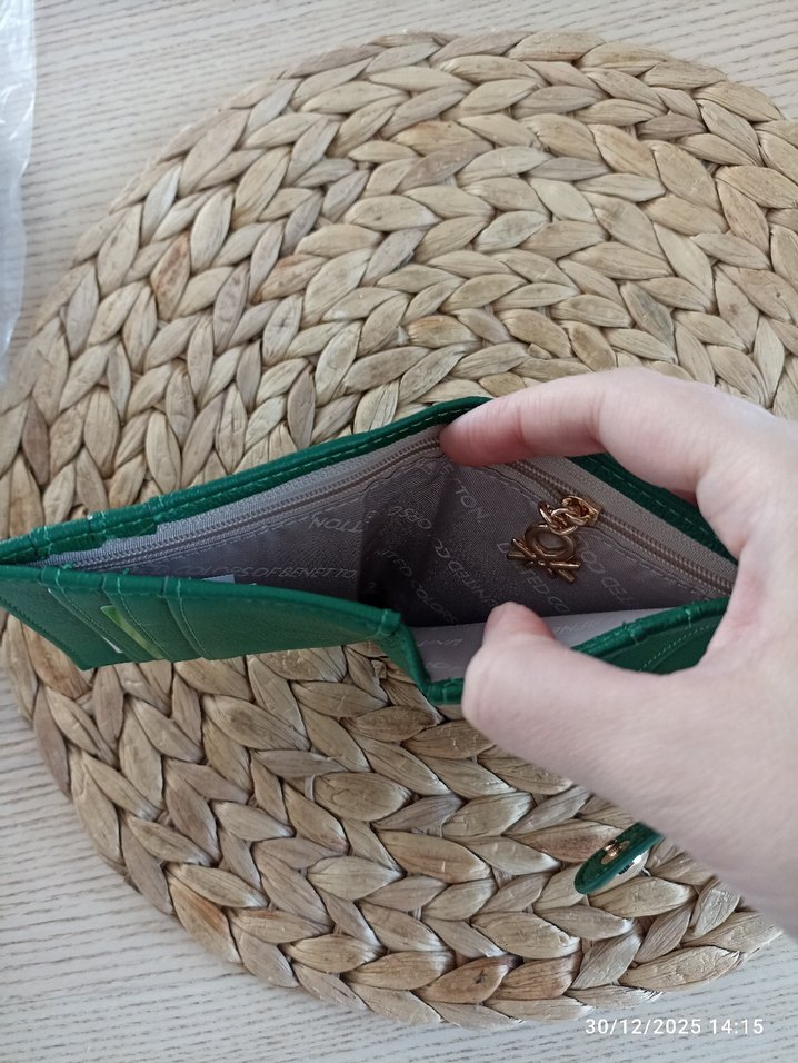 Yeşil Benetton Kadın Cüzdan#benetton cüzdan # - Görsel 4