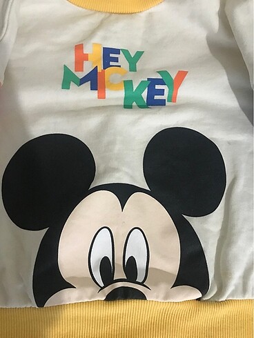 1 Yaş Beden çeşitli Renk Mickey mouse takım