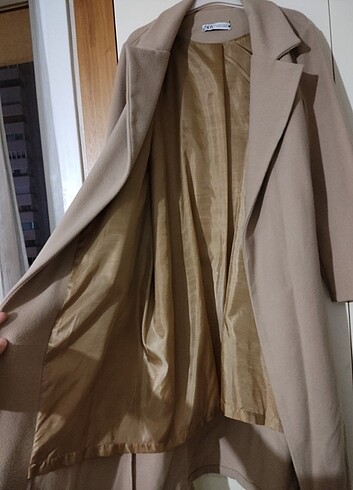 xl Beden camel Renk Zara Kaban