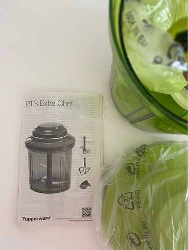 Beden Tupperware ekstra şef