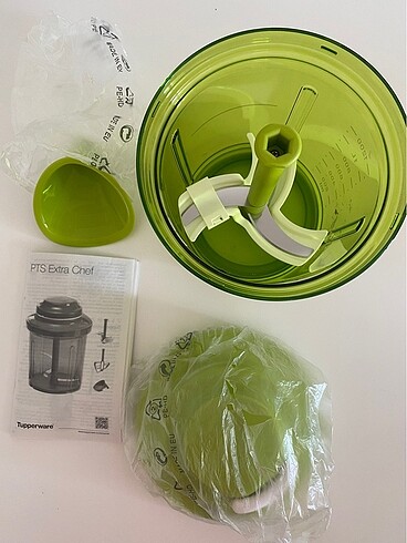 Beden yeşil Renk Tupperware ekstra şef
