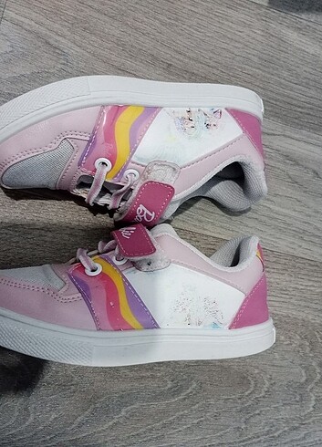 29 Beden pembe Renk Barbie kız çocuk Spor ayakkabı 