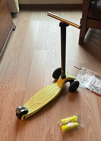 Sarı Renkli Çocuk Scooter - el koyma yerleri 0 - Görsel 7