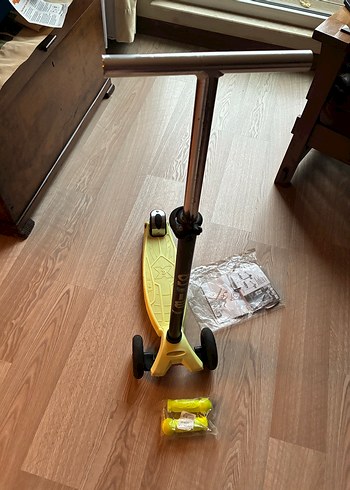 Sarı Renkli Çocuk Scooter - el koyma yerleri 0 - Görsel 5