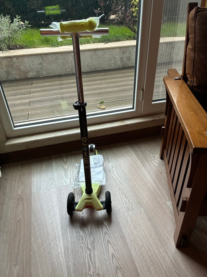 Sarı Renkli Çocuk Scooter - el koyma yerleri 0 - Görsel 2