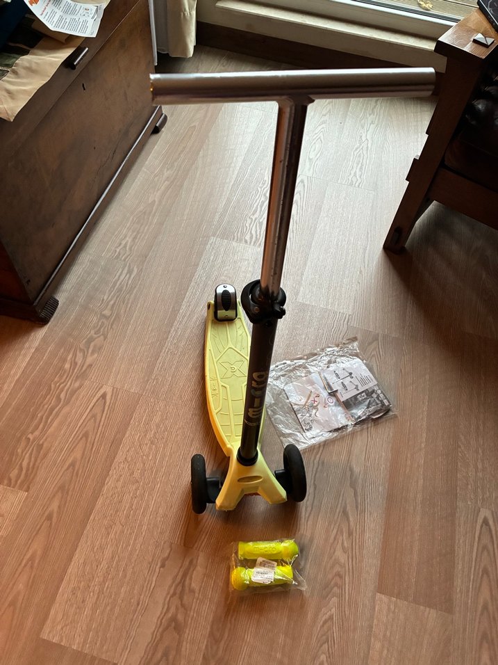 Sarı Renkli Çocuk Scooter - el koyma yerleri 0 - Görsel 5