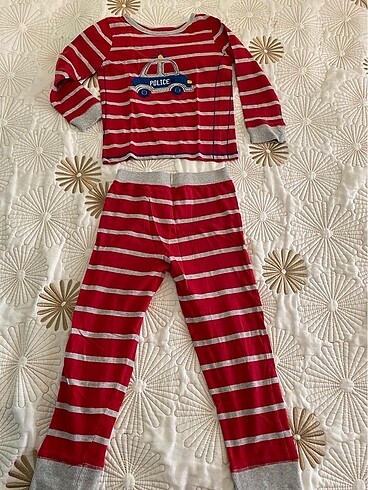 Mothercare pijama 4 yaş polis
