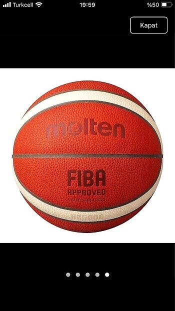 Diğer Molten bg 5000