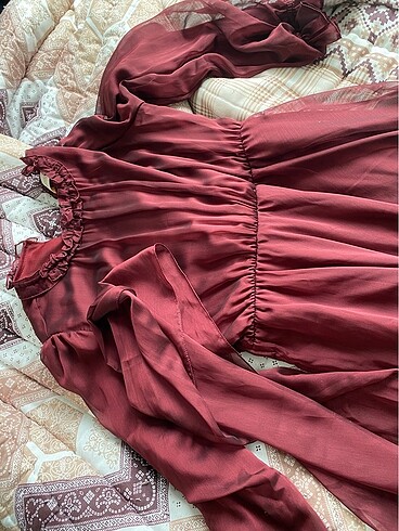 Bordo abiye