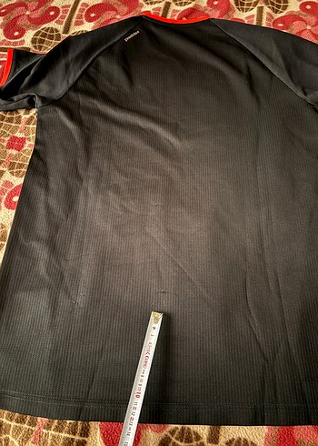 m Beden Kısa Kollu Kırmızı Fermuarlı Erkek Polo Tişört