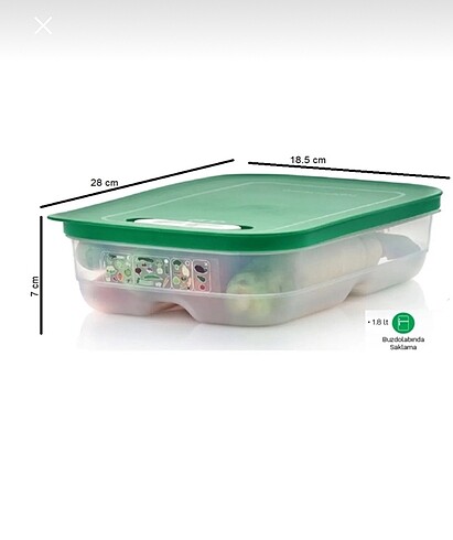 Beden Tupperware sera 1.8 lt