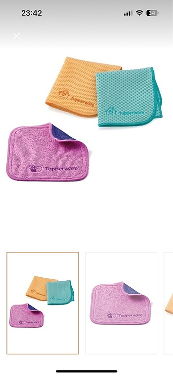 Tupperware Tupperware mikrofiber bez