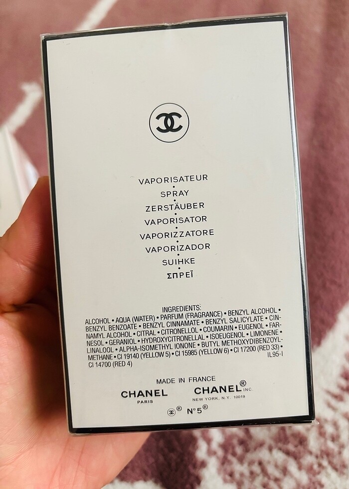 Orjinal Coco chanel parfüm - Görsel 4