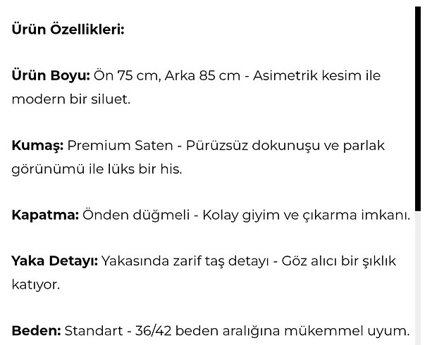 Zara Siyah saten gömlek