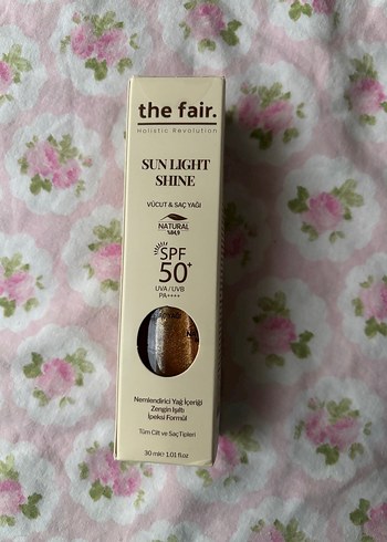 La Roche Posay The Fair Güneş Koruyucu ve Saç Yağı Seti