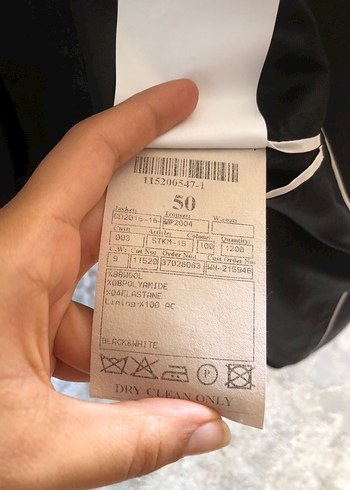 Kip marka siyah erkek takım elbise papyonlu - Görsel 6