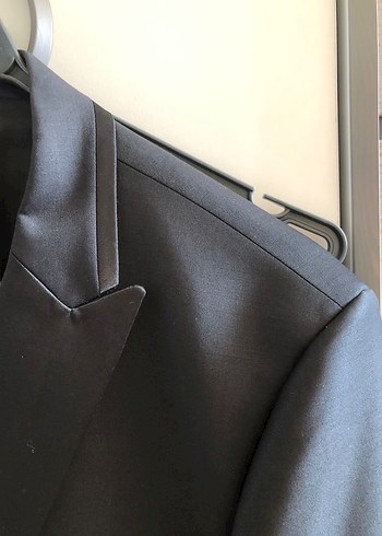 Kip marka siyah erkek takım elbise papyonlu - Görsel 3