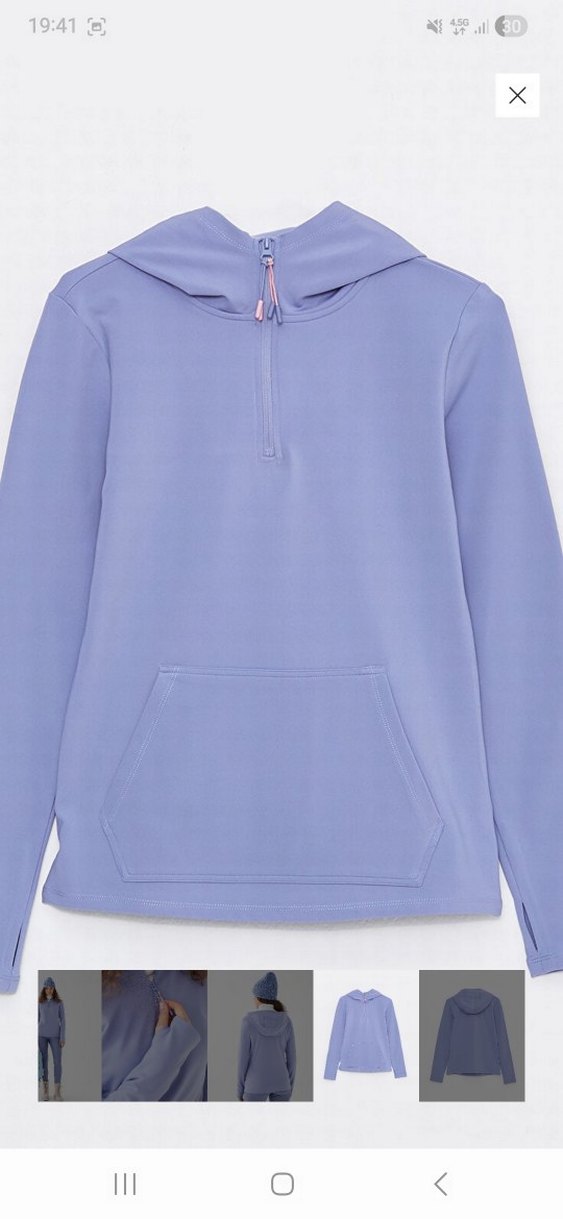 LCW OUTDOOR Baskılı Uzun Kollu Kadın Sweat - Görsel 5