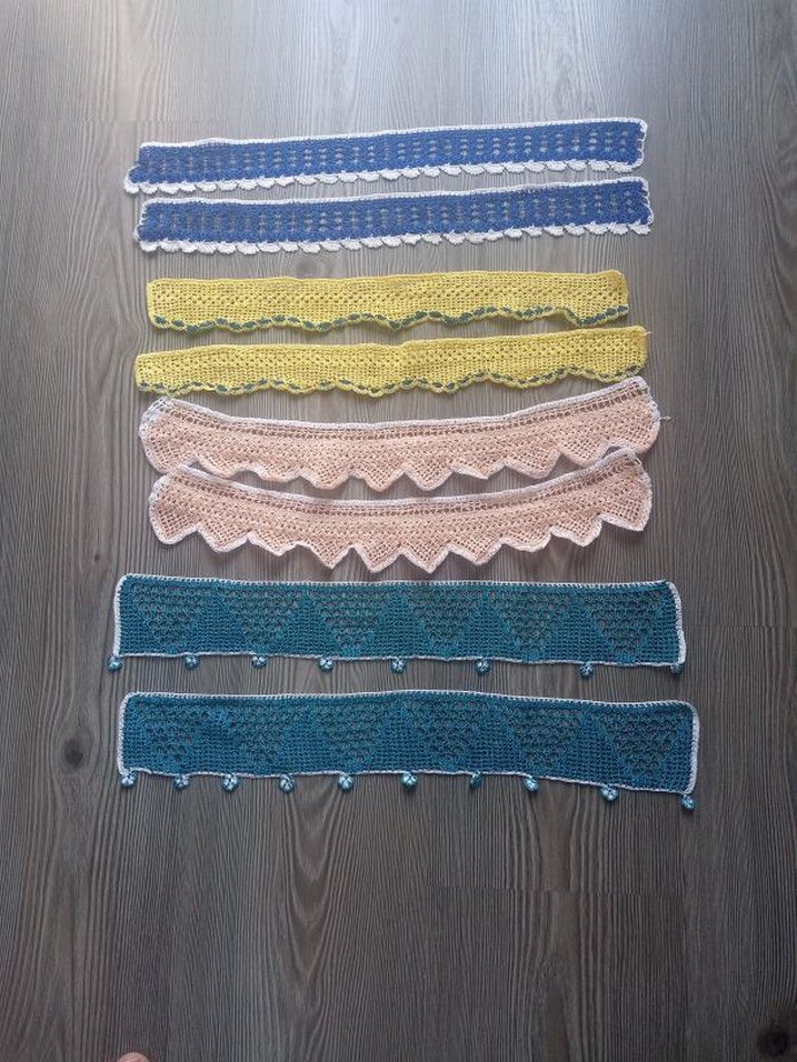 Bohem El Yapımı Renkli Dantel Şeritler - Görsel 3
