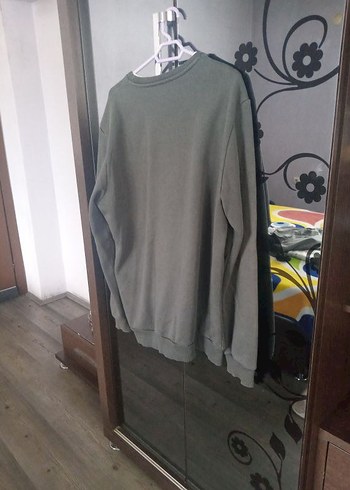 Gri erkek Uzun Kollu Sweatshirt - Görsel 4