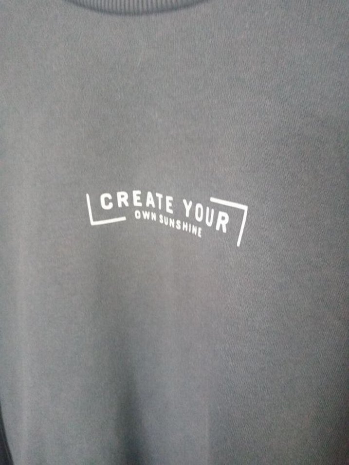 Gri erkek Uzun Kollu Sweatshirt - Görsel 2